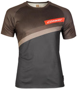 Conway shirt met korte mouwen ride tee ss t-shirt ride tee ss l black grey
