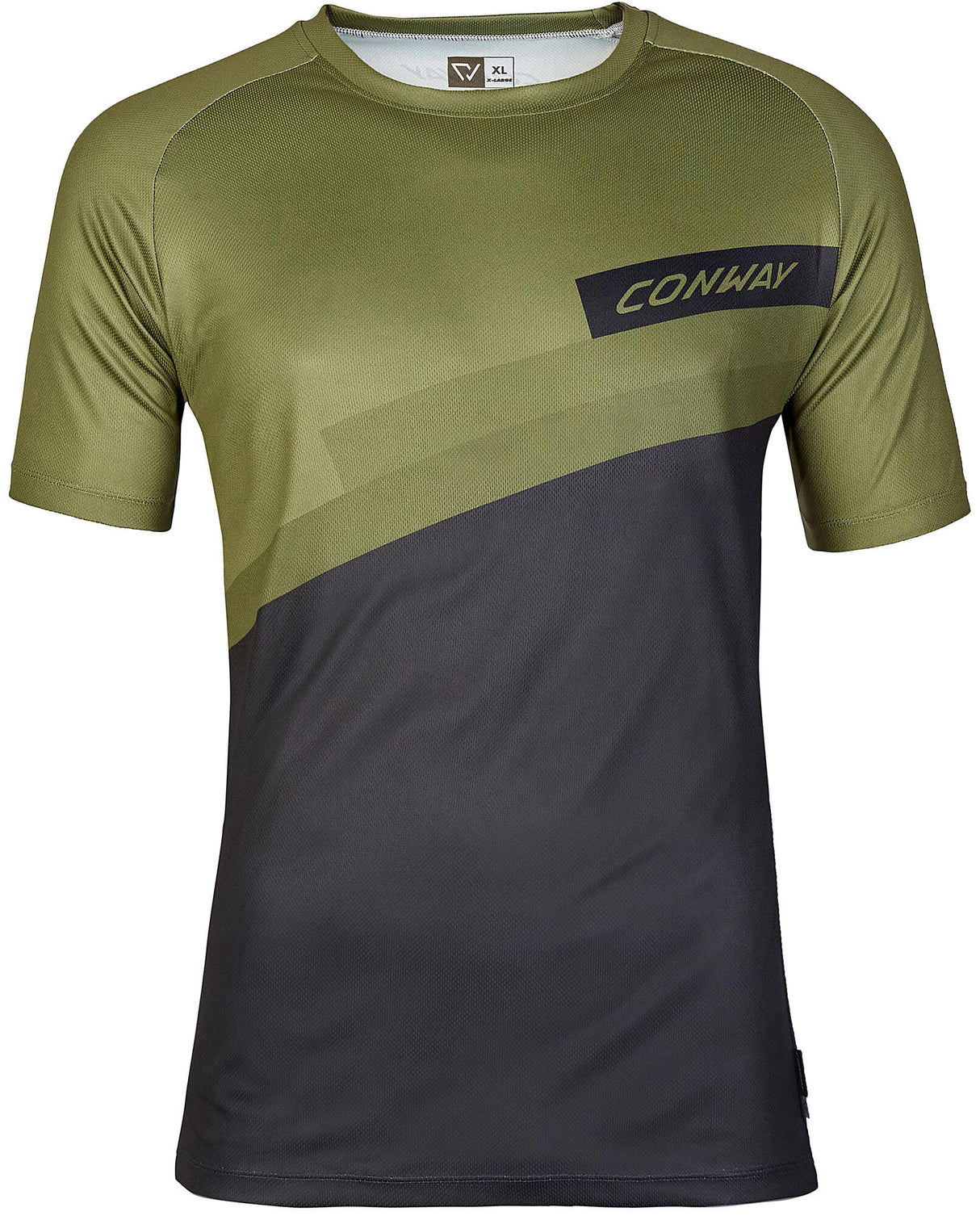 Conway shirt met korte mouwen ride tee ss t-shirt ride tee ss s moss black