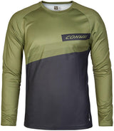 Conway shirt met lange mouwen ride tee ls jersey ride tee ls m moss black