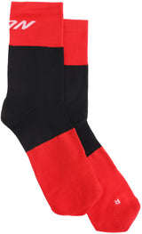 Conway sokken race socks high cut sock race high cut size 44-47 black red
