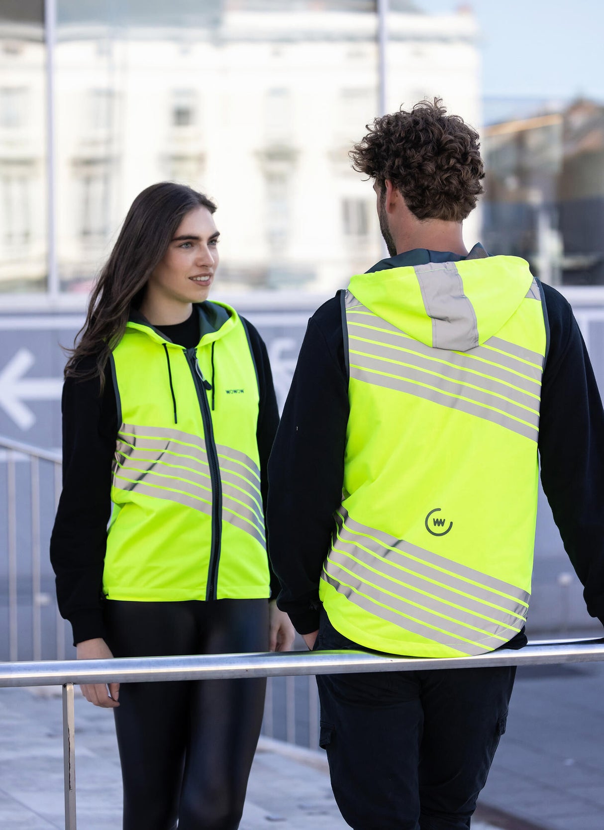 Wowow reflecterend vest threesixty jacket jacket threesixty threeesixty yellow gr.m