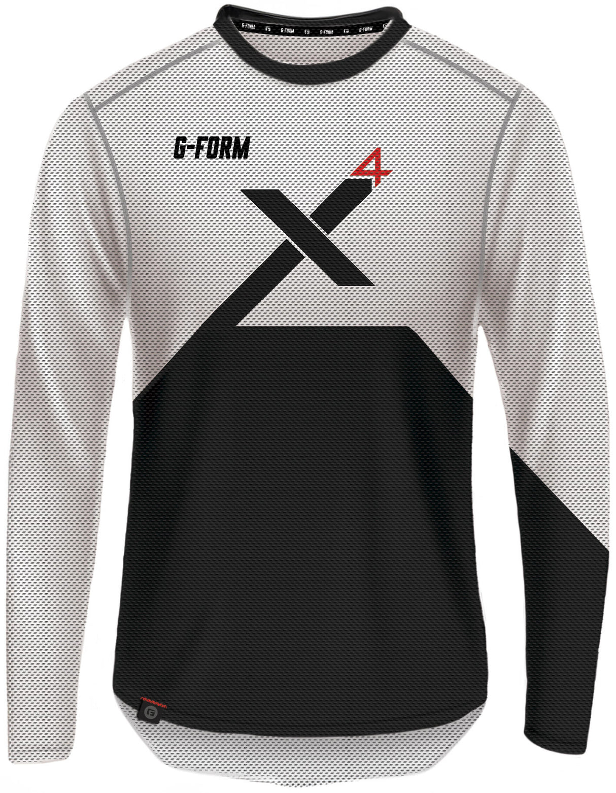 G-form longshirt pro-x4 longarm shirt pro x-4 size m white bl.