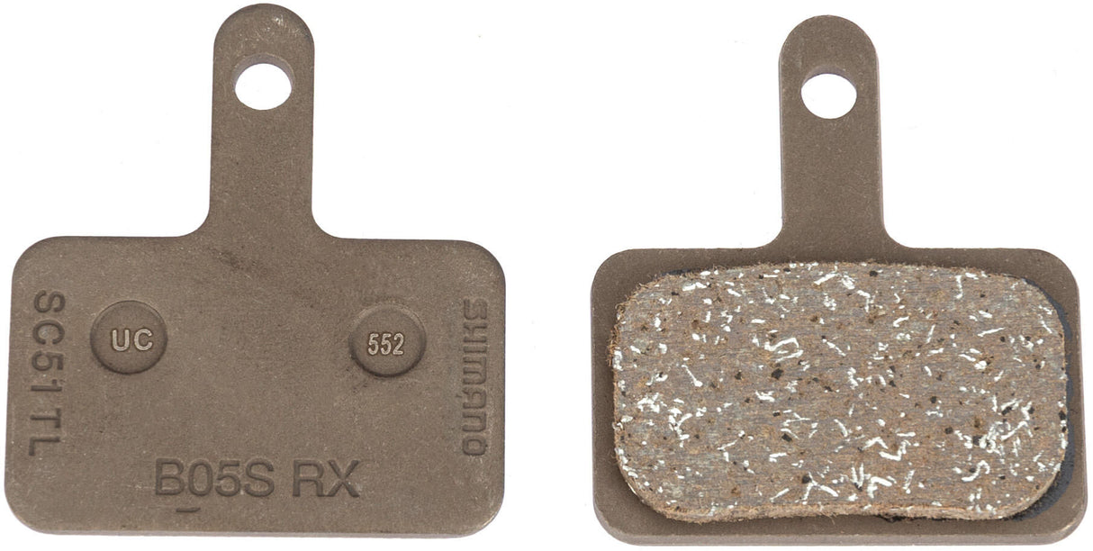 Blocs de frein à disque Shimano B05S-RX Résine 22KC0001077