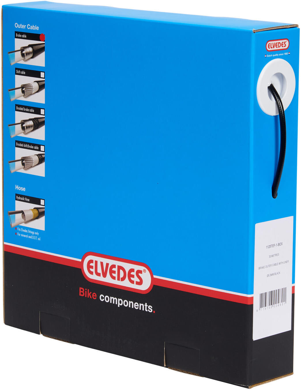 Cabo de desvio de freio 1125tef-1-box 30 metros preto