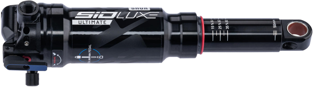 Rockshox schokdemper sidluxe ultimate 3p rear shock rs sidluxe ult.3p 185 x 50mm