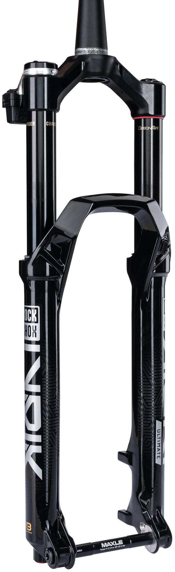 Rockshox verende voorvork lyrik ultimate flight attendant 27,5 + 29 boost susp.fork rs lyrik ult. fa 27,5 29 160mm bl.
