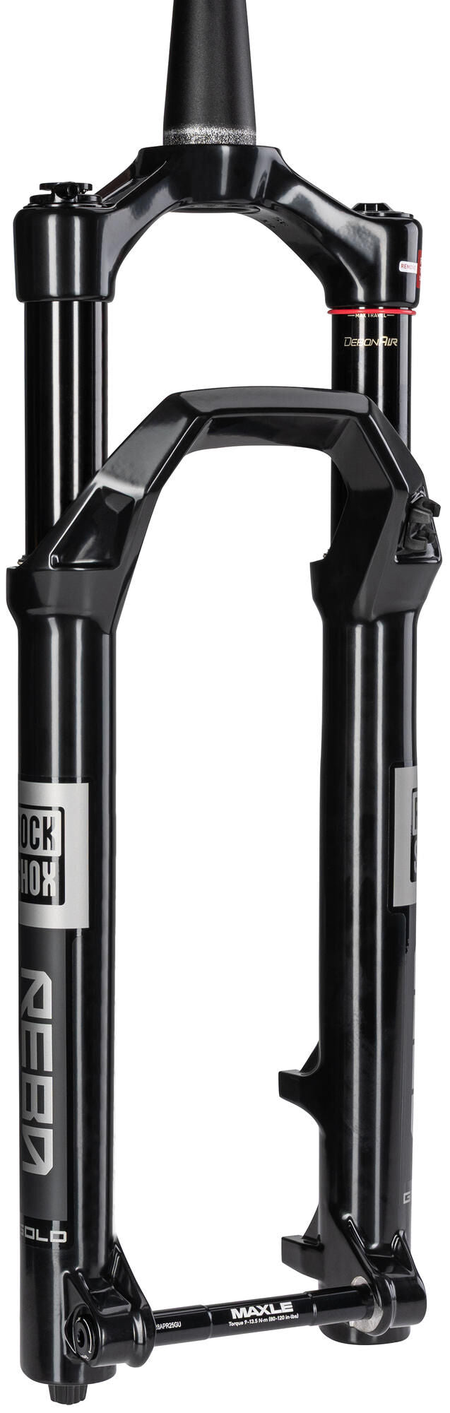 Rockshox verende voorvork reba gold isolator 2p 27,5 booster rs suspension fork reba g 27 100mm 2p rmt 44 black