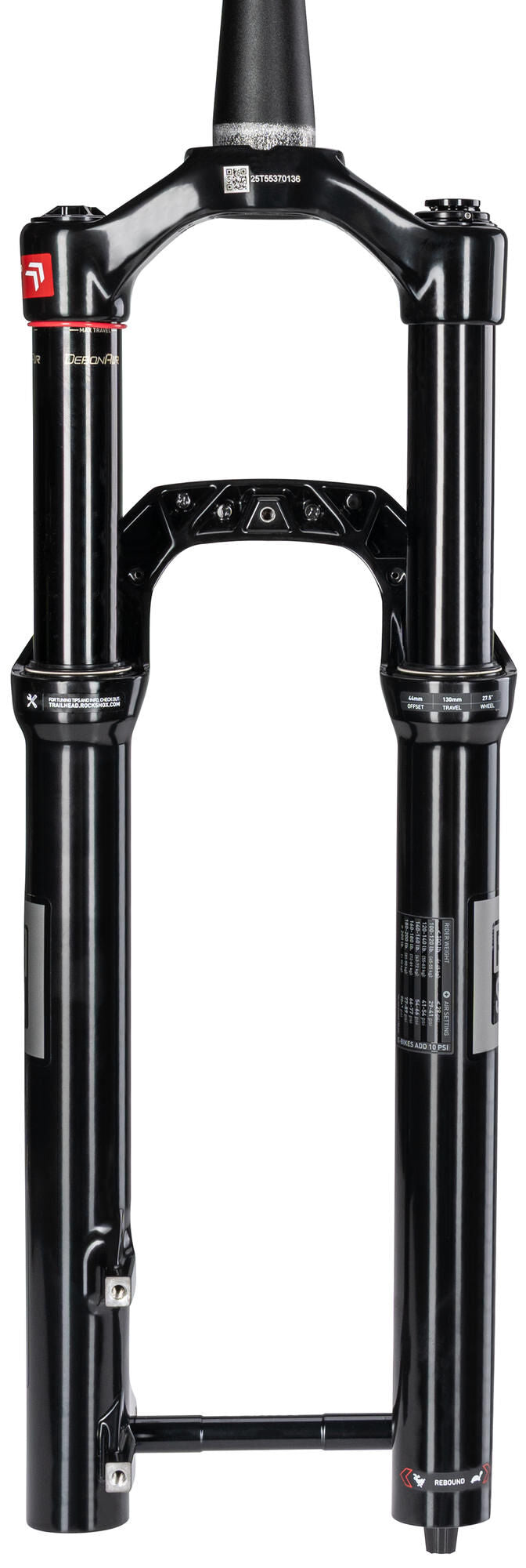 Rockshox verende voorvork reba gold isolator 2p 27,5 booster rs suspension fork reba g 27 120mm 2p rmt 44 black