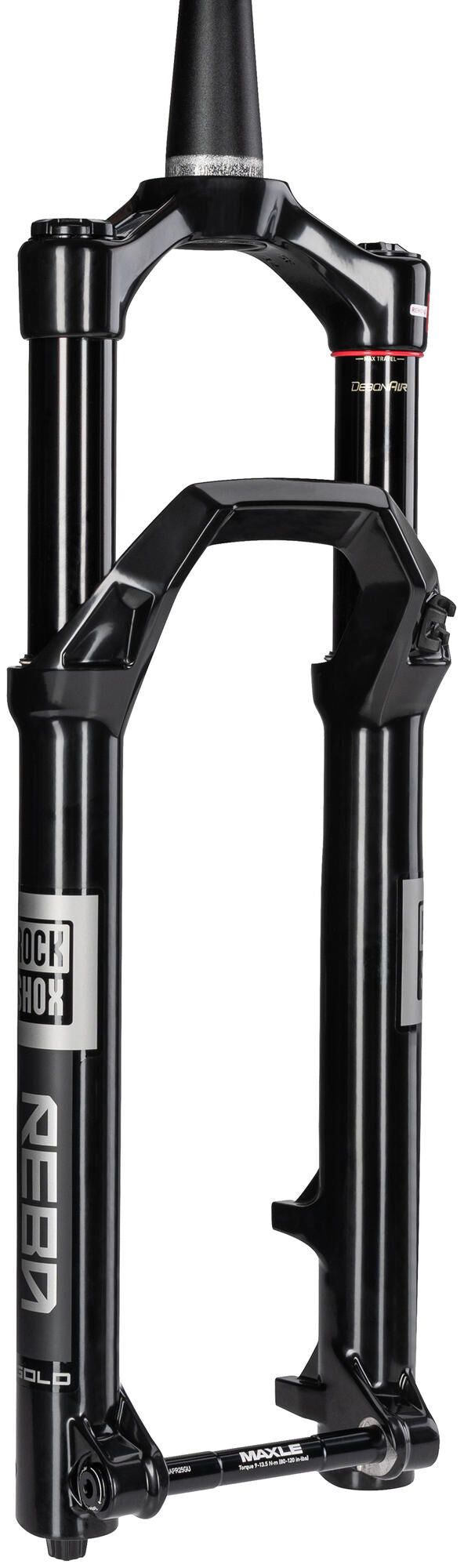 Rockshox verende voorvork reba gold isolator 3p 27,5 booster rs suspension fork reba g 27 120mm 3p crn 44 black