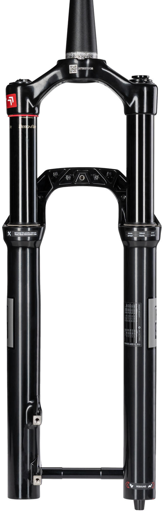 Rockshox verende voorvork reba gold isolator 3p 27,5 booster rs suspension fork reba g 27 120mm 3p rmt 44 black