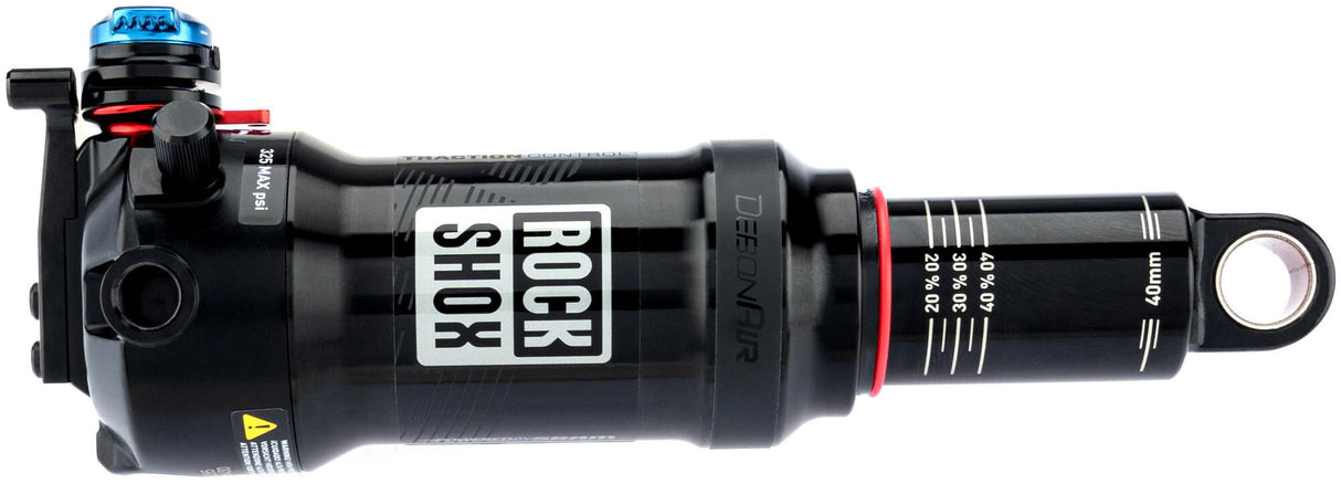 Rockshox shock absorber deluxe rlc3 rear shock rs del.nude rlc3 165 x 40mm