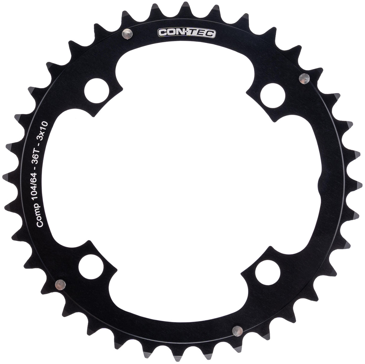 Contec kettingblad c.drive ct chain ring c.drive 104mm black