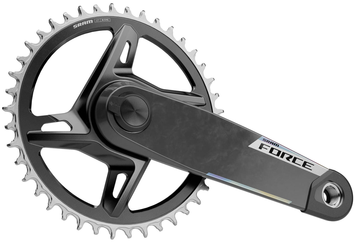Sram crankstel force 1 xplr axs e1 . krg pm force xplr e1 42z 172,5mm wide dub