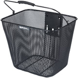 Basil Bicycle basket Bilbao KF for 22 x 26 x 28 cm - Black