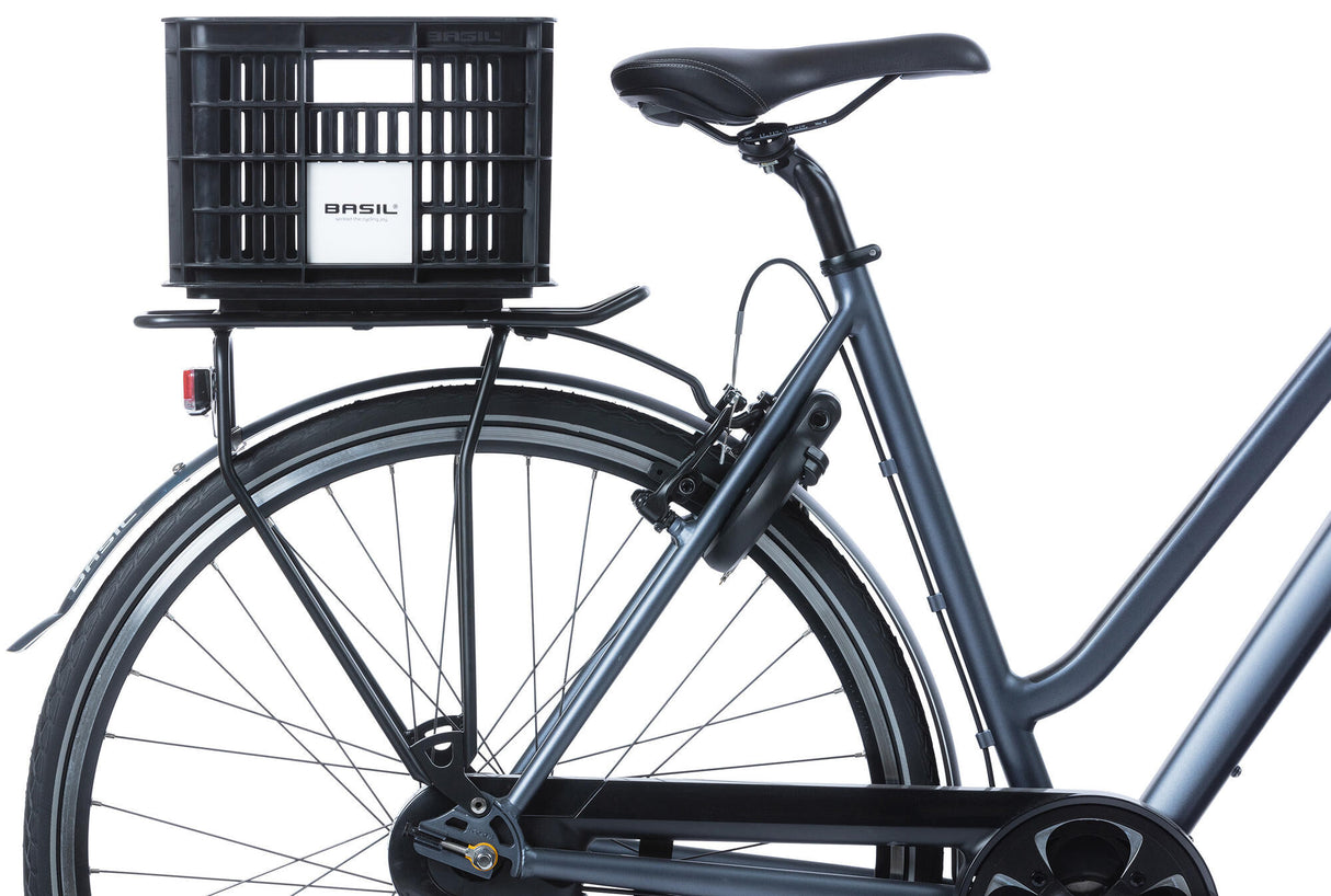 Basil Fietskrat S - Small - 17.5 liters - Black