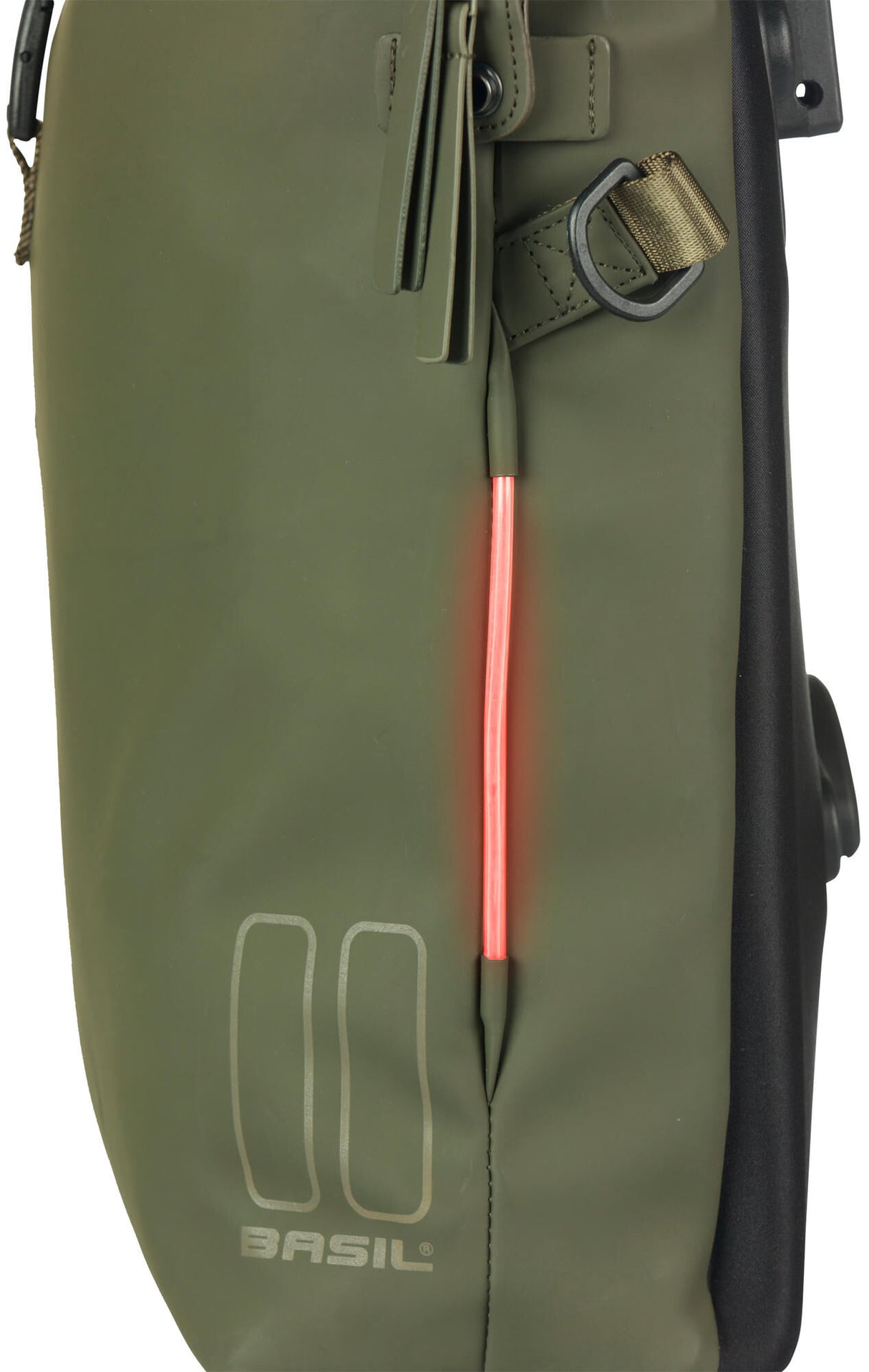 Basil Fiets Shoulder Bag Soho Mik Studs | Grøn 17L