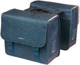 Basil dobbelt cykelpose flair mik 35 liter 15 x 35 x 31 cm (2x) - Navy