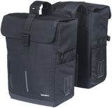 Basil tas move dubbel zwart | 30l