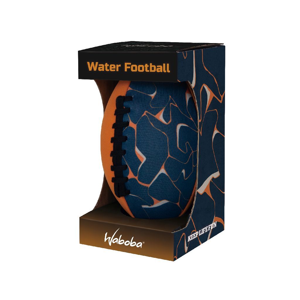 Waboba Neoprene American Football, Waterfootball, Orange Blue