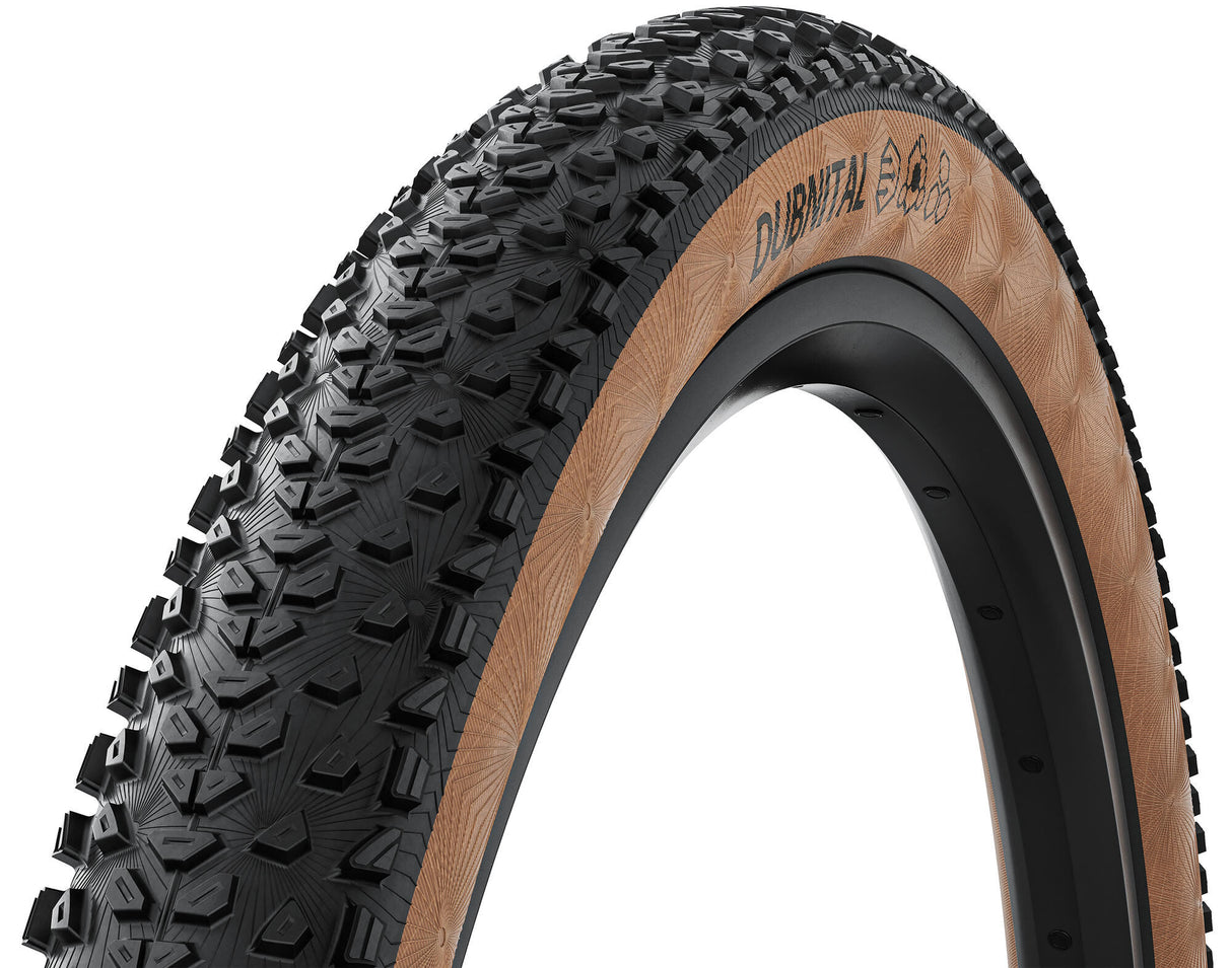 Continental "dubnital" buitenband conti faltr. dubnital 60-622 b/tr trail grip