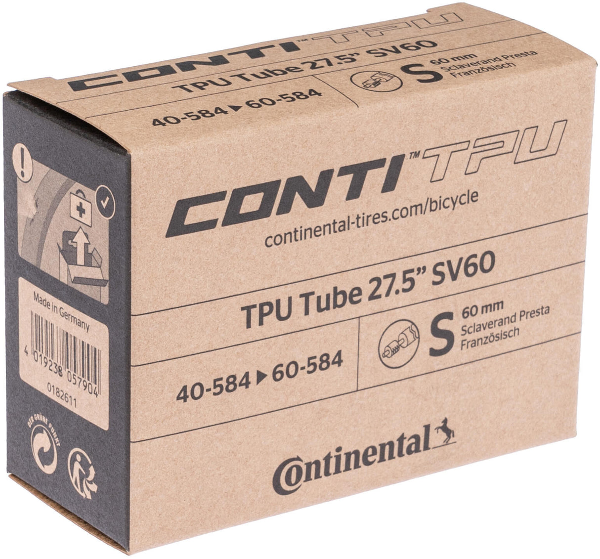 Continental 40 60-584 FV 60 mm 0182611