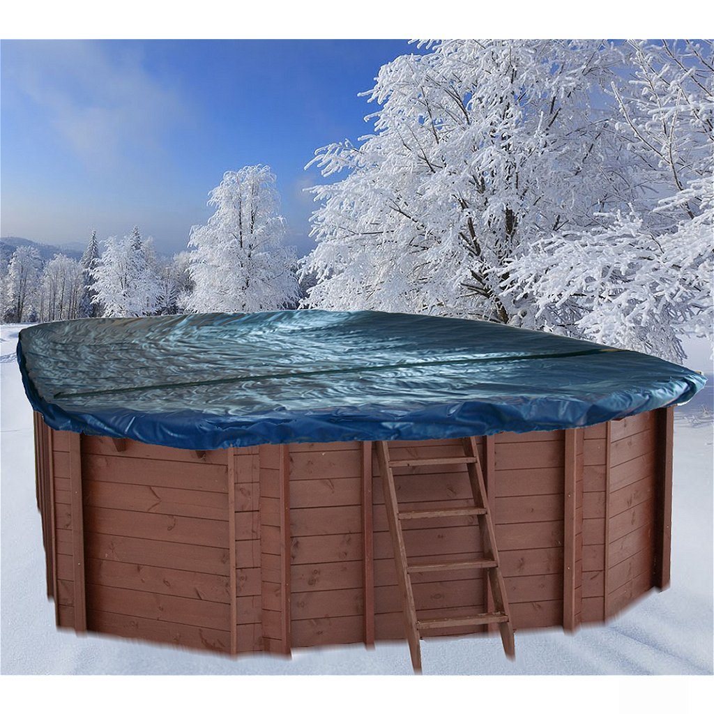 Interline winter cover for wooden swimming pool oval 8-corner 840x490 cm