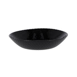 No brand deep plate d20 cm pampille black | 4 pieces