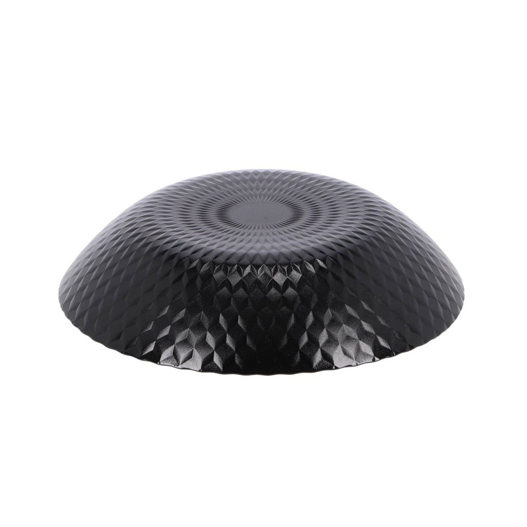 No brand deep plate d20 cm pampille black | 4 pieces