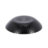 No brand deep plate d20 cm pampille black | 4 pieces