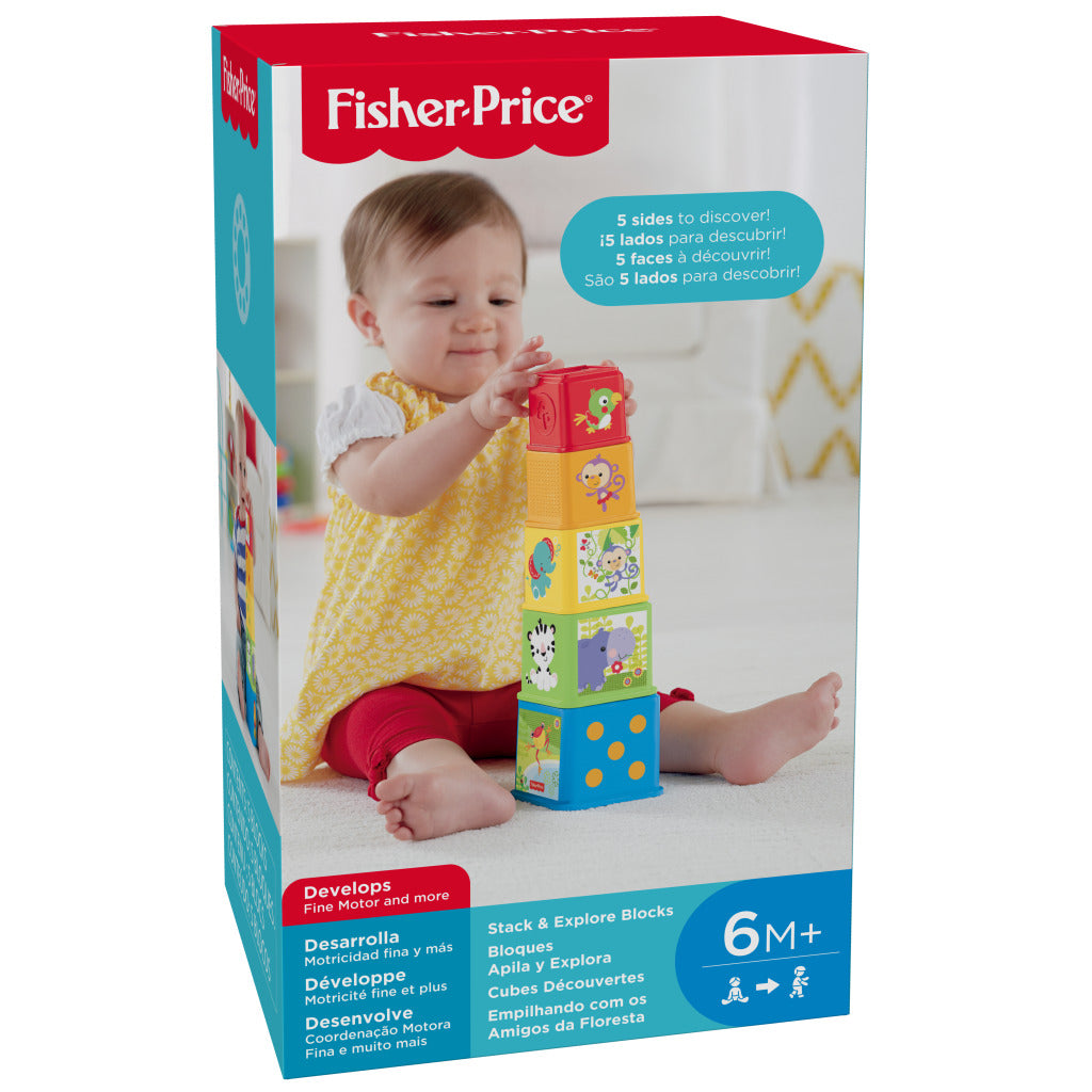 Mattel Fisher-Price Stapel opdager blokke