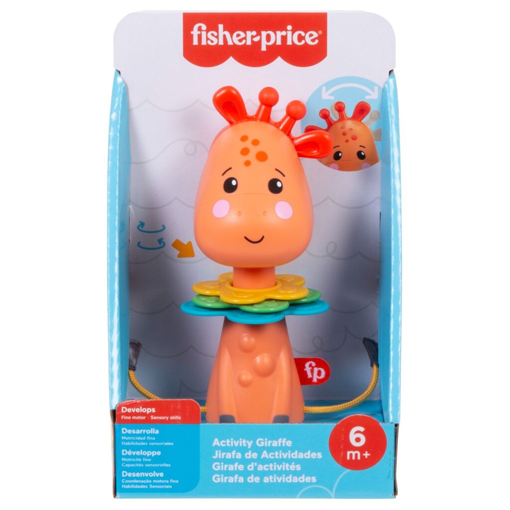 Actividades de Fisher Price jirafa.