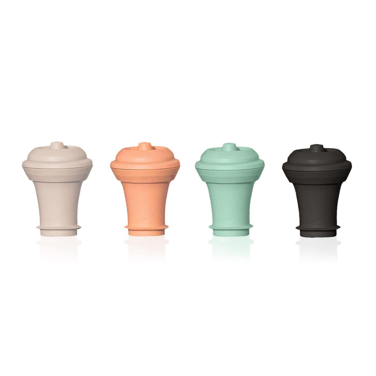 Vacu vin wine stopper 4 pieces with various colors