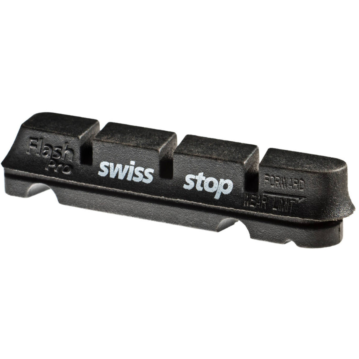 SwissStop - Brake Block Set Flash Pro Original Black - Shim Sram