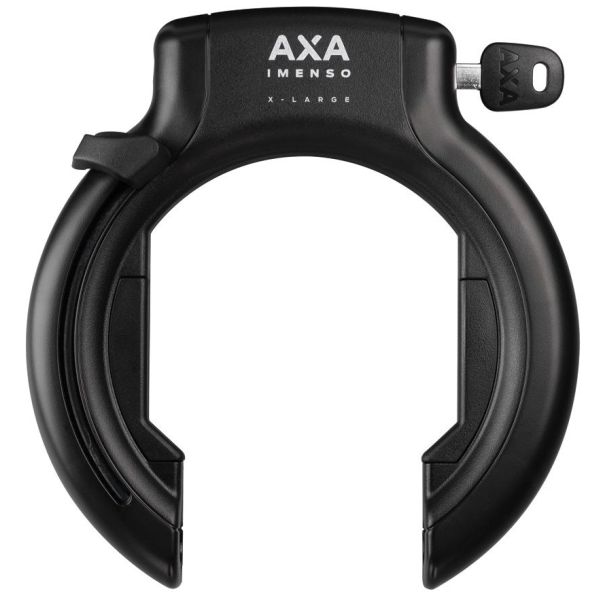 Axa frame lock imenso x large retractable - black