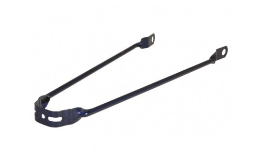 Satplate -Stange 28sp Metallic Blau