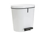 Sonnenwaren Zamora Pedal Bin 8 L Weiß