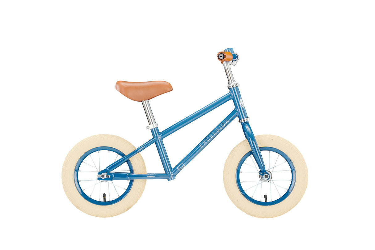 Excelsior balance bike retro runner (#1) runner excels. retro 12 grey blue
