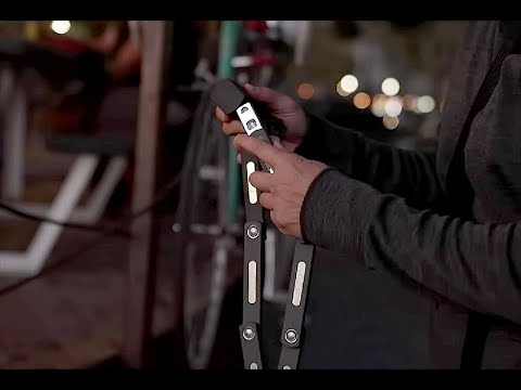 „Abus Bordo Ugrip 5700“ sulankstomas užraktas - 80 cm - juoda