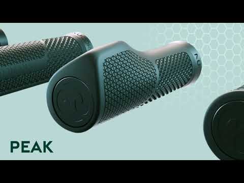 Herrmans handvatten nucore grip town wave 90 130mm grijs