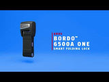 Abus FoldesLot Bordo Smart X 6500A 110 SH Sort