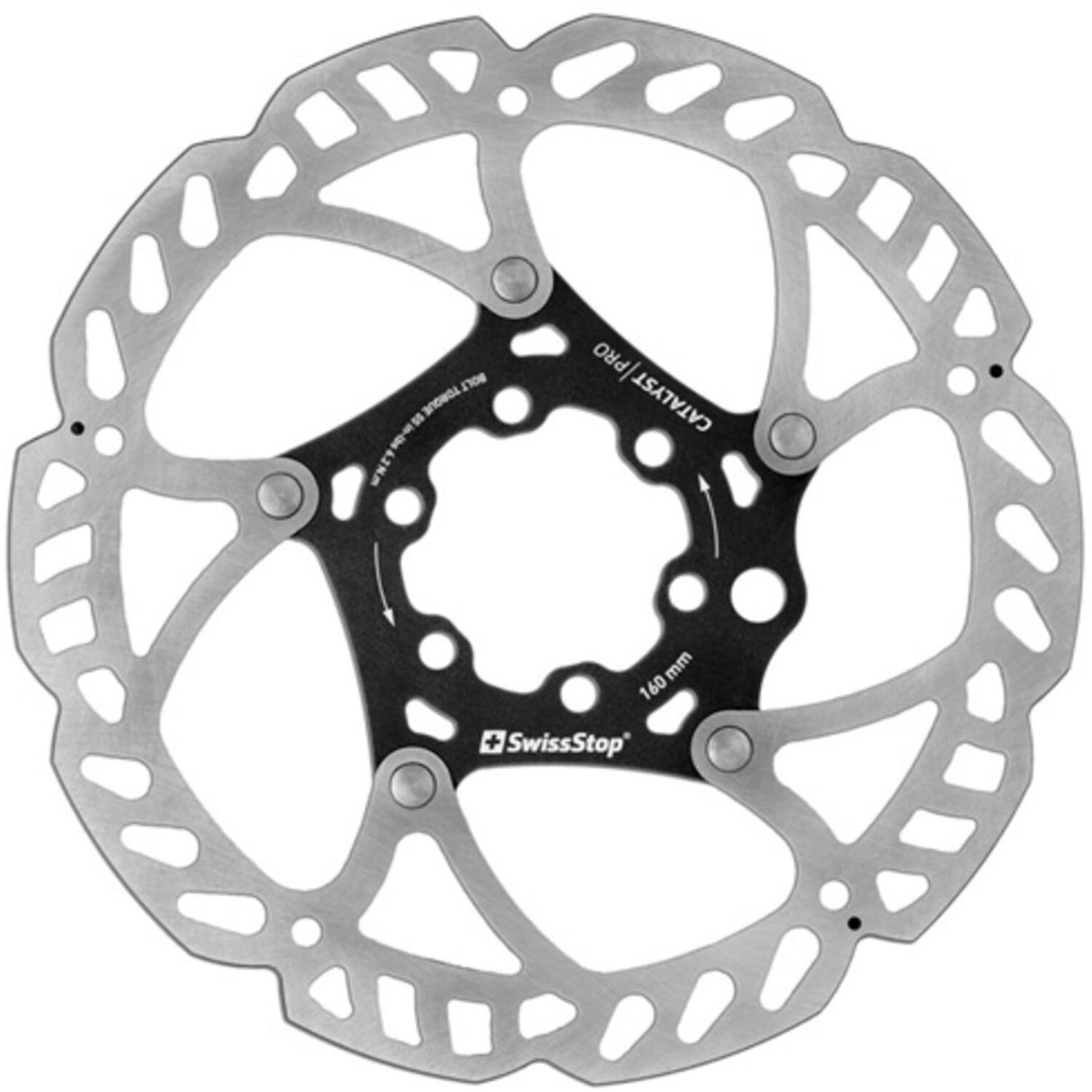 SWISSSTOP - Disque de frein Catalyst Pro 6 Bolt 160 mm