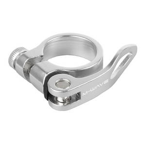 Sedací pero svorka s rychlým útěkem 31,8 mm, stříbro (zavěšená balíček)