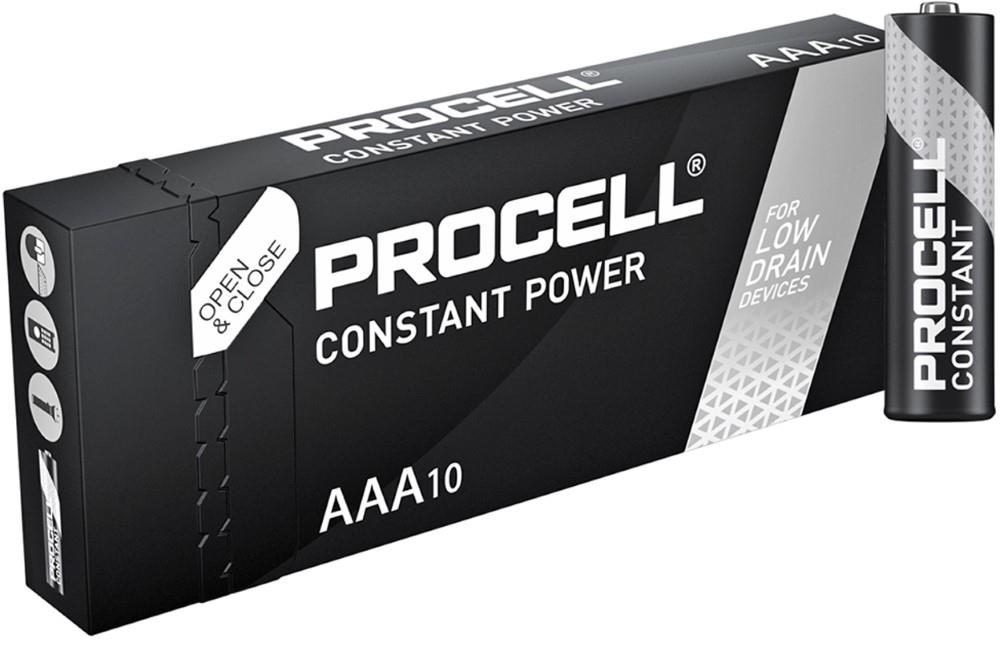 Box Procell Alcaline Penlite AAA LR3 10 pièces