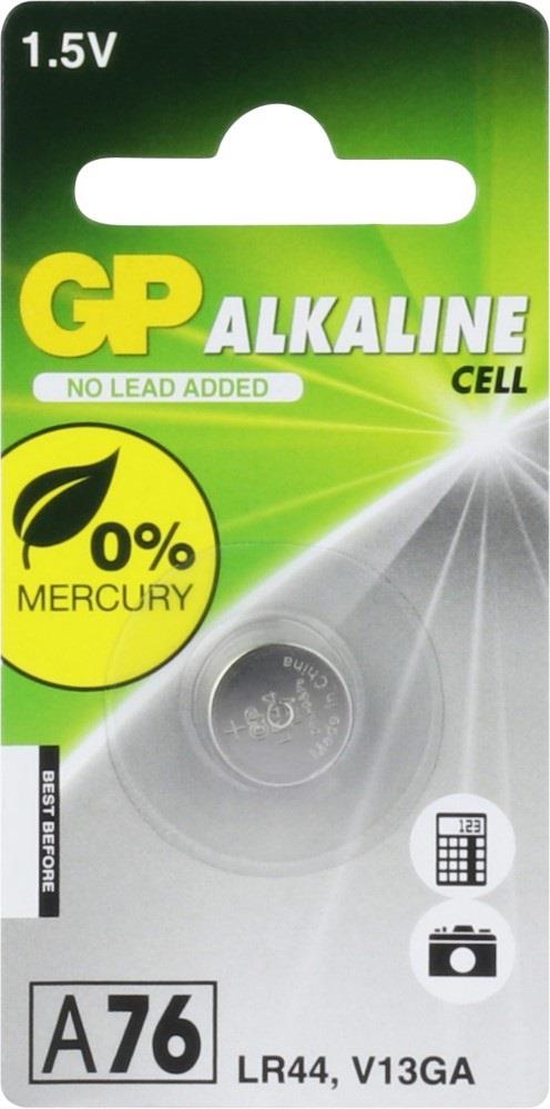 Alkaliczne ogniwo guzikowe GP lr44 1,5 V, 1 szt