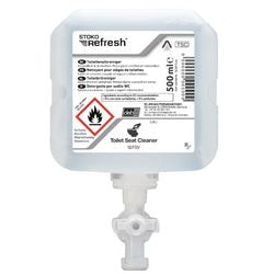 Toilet seat cleaner unbranded refresh liquid white