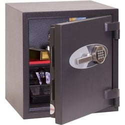 Burglary-resistant safe Phoenix Elara HS3551E grey