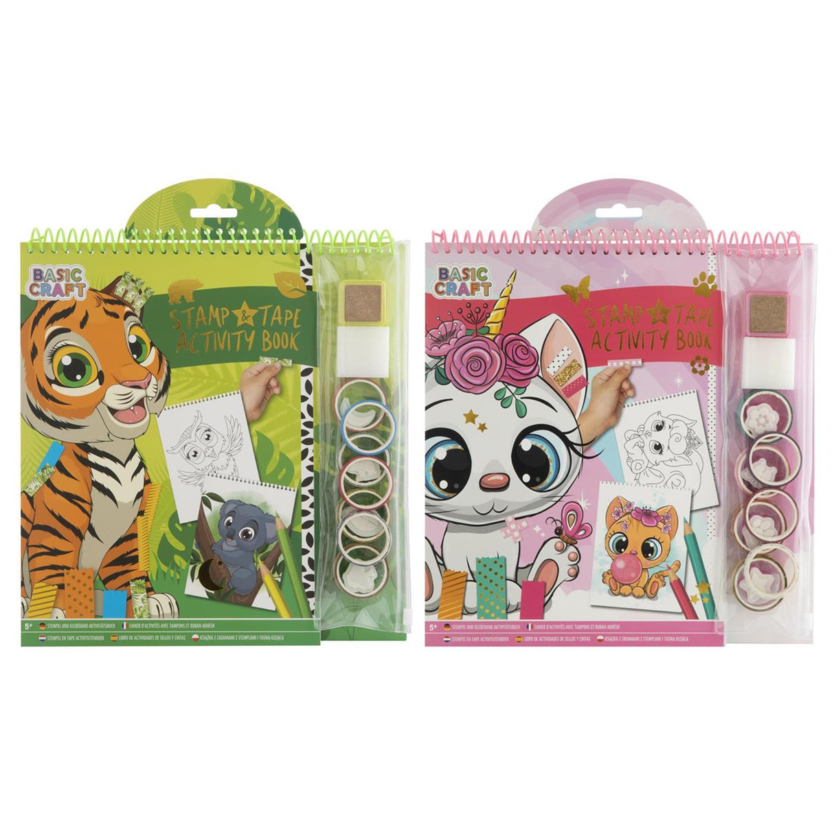 Libro de actividades de Craft Group y Tiger de grupo creativo