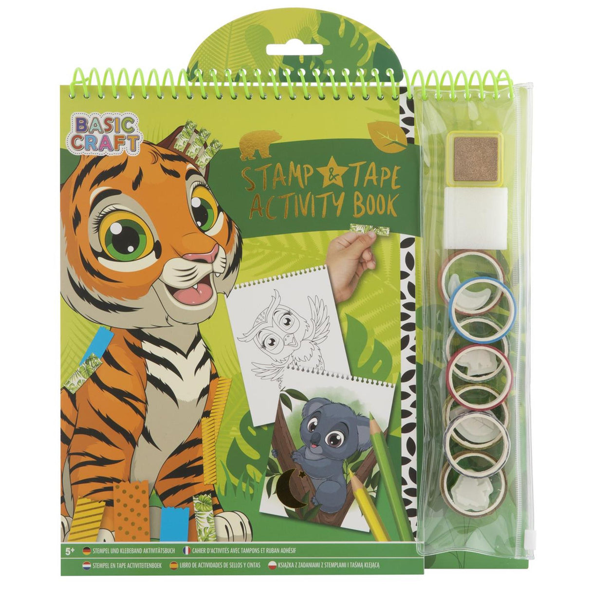 Libro de actividades de Craft Group y Tiger de grupo creativo