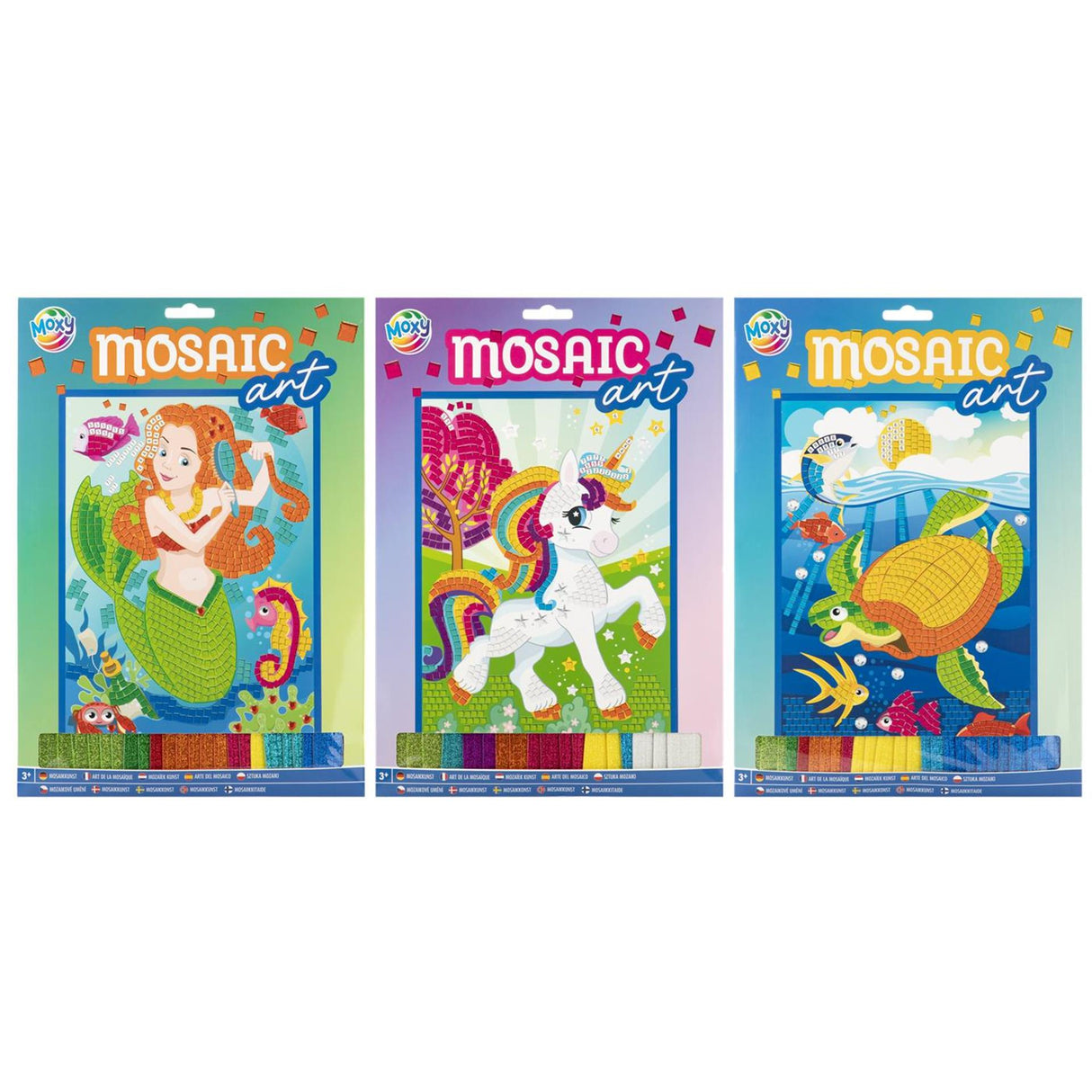 Mosaico Moxy artistico a4