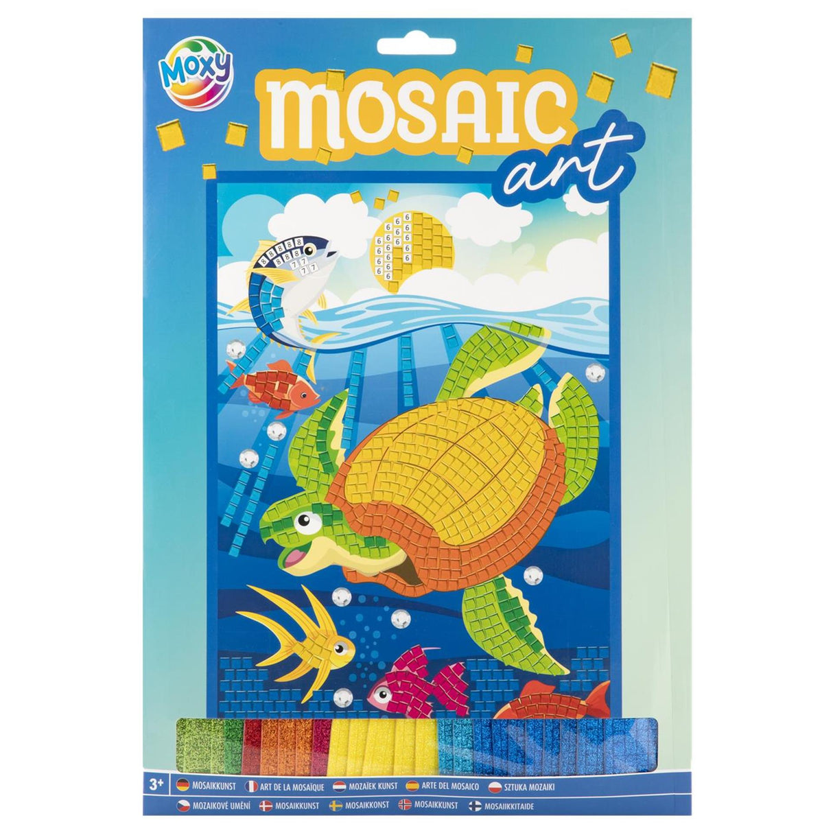 Mosaico Moxy artistico a4
